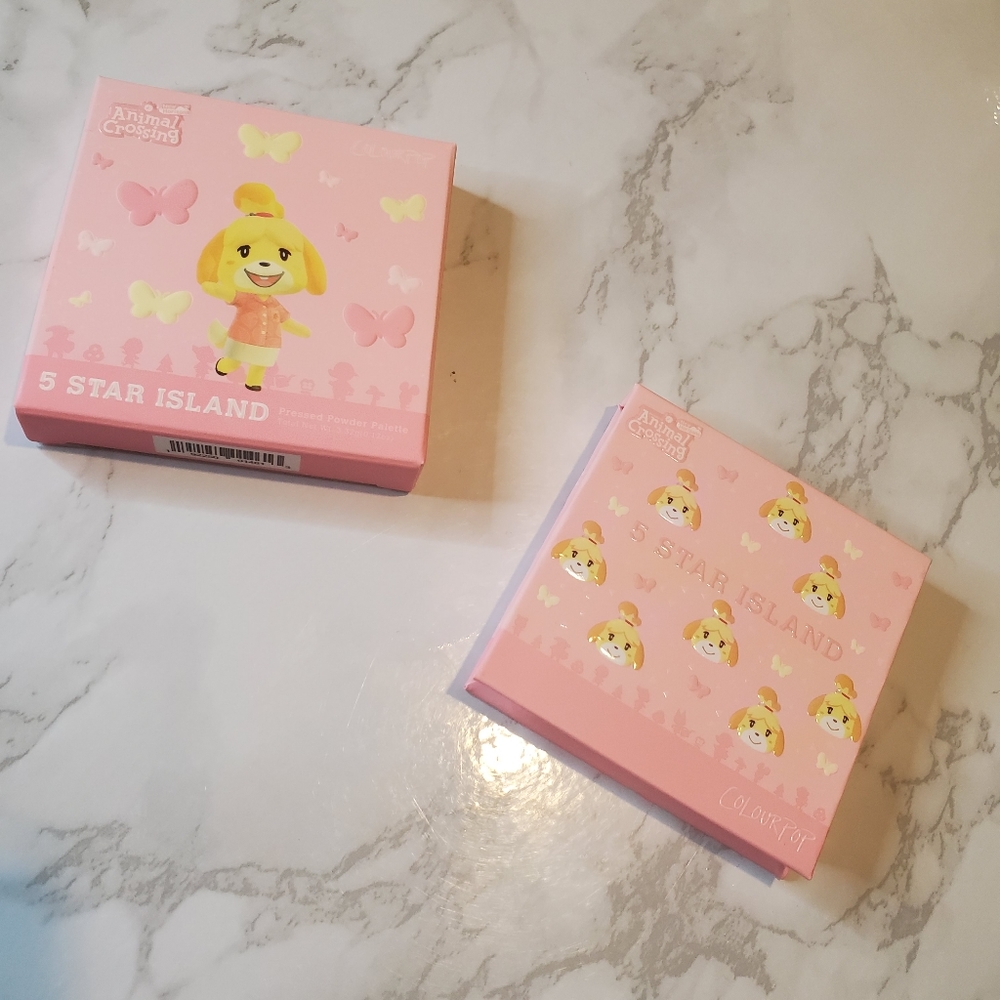 Colourpop x Animal Crossing 5 star island